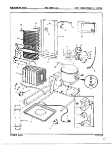 Part Location Diagram of 106606-1 Maytag MANUAL, USE & CARE