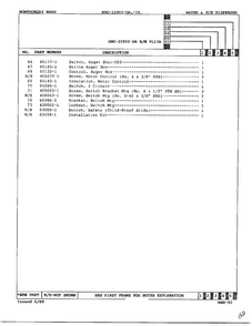 Ice And Water Dispenser Page 4 Diagram and Parts List for 22902-OA  Admiral Refrigerator