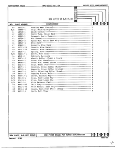 Fresh Food Compartment Page 3 Diagram and Parts List for 22902-OA  Admiral Refrigerator