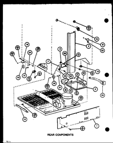 Section 12 Diagram and Parts List for BR20N-P7812526W  Amana Refrigerator