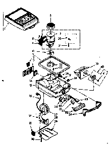 Kenmore Vacuum Cleaner Diagram and Parts List for 11623880  Kenmore Canister Vacuum