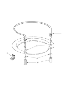Heater Parts Diagram and Parts List for MDB6769PAB2  Maytag Dishwasher