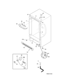 Part Location Diagram of 5304497059 Frigidaire ENERGY GUIDE