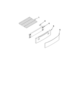 Drawer And Rack Parts Diagram and Parts List for JGS9900CDS01  Jenn-Air Range