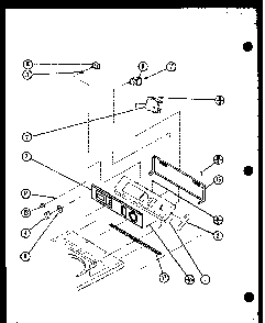 Section 12 Diagram and Parts List for LW1503 P7762118W W Amana Washer