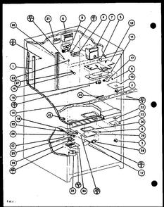 Section 3 Diagram and Parts List for BR20N-P7812526W  Amana Refrigerator