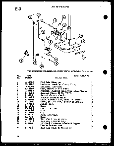 Add On Ice-maker Diagram and Parts List for TM14G-G-P75658-8WG  Amana Refrigerator