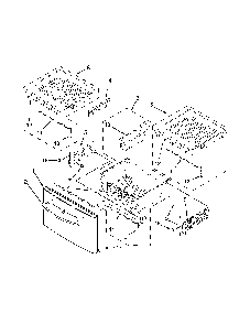 Part Location Diagram of W11671464 Whirlpool BRACKET