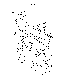 Backguard Diagram and Parts List for 79042543319  Kenmore Range