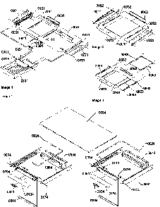 Shelving Assemblies Diagram and Parts List for TZI22V2L-P1319101WL  Amana Refrigerator