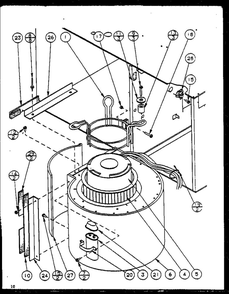 Diagram 12 Diagram and Parts List for GCI140B5A0 P9898208F Amana Furnace
