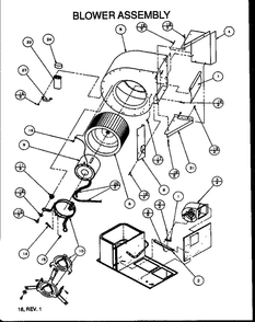 Part Location Diagram of B1360104 Whirlpool Bracket-motor