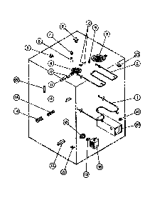 Page 6 Diagram and Parts List for MRR-1000-P8551402S  Amana Microwave Oven Combo