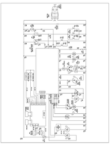 Wiring Information Diagram and Parts List for XRSS287BB0  Amana Refrigerator