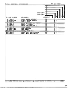 Shelves And Accessories Page 2 Diagram and Parts List for 501247  Admiral Refrigerator