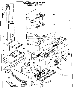 Part Location Diagram of 742024 Maytag Vacuum beater bar belt