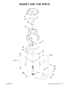 Part Location Diagram of W10678688 Whirlpool HARNS-WIRE