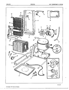 Unit Compartment And System Page 3 Diagram and Parts List for 24882  Jenn-Air Refrigerator
