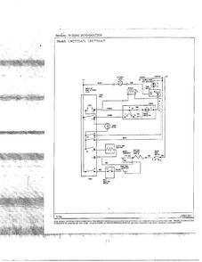 Wiring Information Diagram and Parts List for LNC7753A77  Maytag Dryer