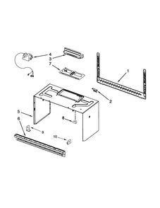 Part Location Diagram of W10563144 Whirlpool HARNS-WIRE