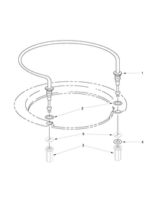 Heater Parts Diagram and Parts List for MDB7759SAB3  Maytag Dishwasher