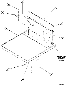 Section 4 Diagram and Parts List for LE8517W2B-PLE8517W2B  Amana Dryer