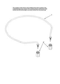 Heater Parts Diagram and Parts List for JDB1255AWR0  Jenn-Air Dishwasher