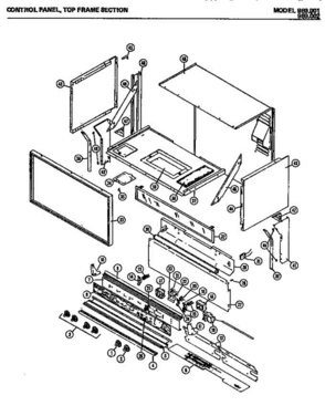 Part Location Diagram of M9D65 Whirlpool LIGHT-INDX M9D65