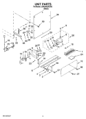Part Location Diagram of 4344835 Whirlpool Bushing