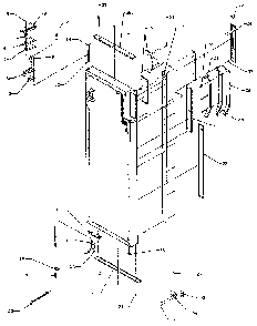 Fresh Food Door Handles And Accessories Diagram and Parts List for SXDE27N-P1162206W  Amana Refrigerator