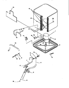 Compressor And Tubing 3 Diagram and Parts List for RCC36A3A P1172405C Amana Air Conditioner