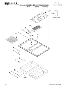 Part Location Diagram of 8101P405-60 Whirlpool INSTRUCTIONS, LP CONVERSION
