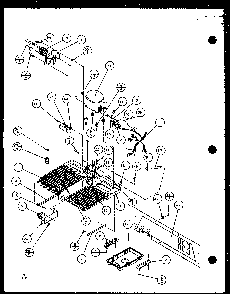 Section 4 Diagram and Parts List for TL18QW-P1111406WW  Amana Refrigerator