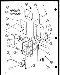 Diagram 5 Diagram and Parts List for CCU16 P1101901C Amana Furnace