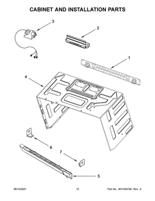 Part Location Diagram of W11483627 Whirlpool HARNS-WIRE