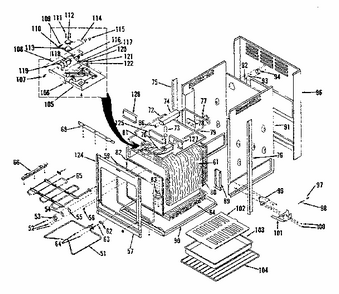 Part Location Diagram of 32470 Maytag Broiler element