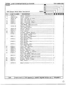 Unit Compartment And System Page 3 Diagram and Parts List for 24712  Maytag Refrigerator