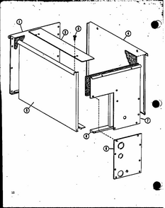 (d67635-16) (d67635-20) (d67635-24) Diagram and Parts List for SCFC42AOVB P6904306C Amana Air Conditioner