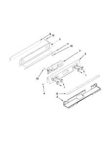 Part Location Diagram of 3604F446-45 Whirlpool SHIELD-HT