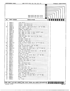 Freezer Compartment Page 2 Diagram and Parts List for 20872A  Admiral Refrigerator