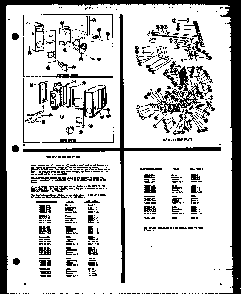 Temperature Control/damper Control Diagram and Parts List for SRN22G-A-P60102-40WA  Amana Refrigerator