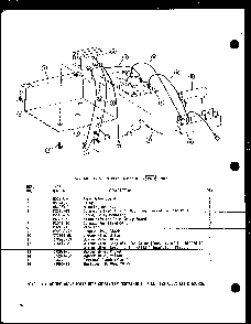 Section 13 Diagram and Parts List for RC-20 P72100-5M Amana Microwave