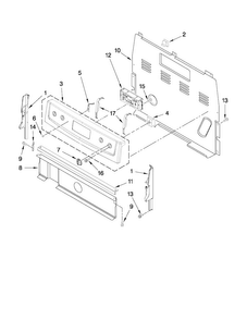 Part Location Diagram of W10320994 Whirlpool PANL-CNTRL