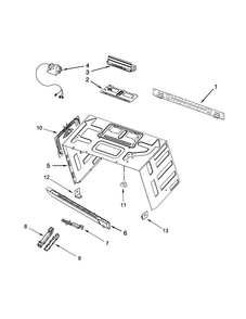 Part Location Diagram of W10722311 Whirlpool CHAMBER