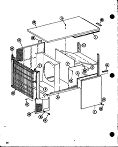 Part Location Diagram of C5987803 Whirlpool Corner post