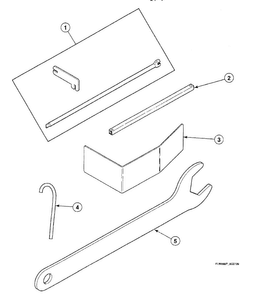 Tools Diagram and Parts List for SWFT73WN  Speed Queen Washer