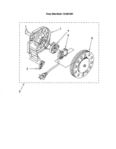 Power Cord Reel Diagram and Parts List for 11620813001  Kenmore Canister Vacuum