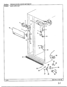 Part Location Diagram of 65578-26 Whirlpool Light Lens Cover