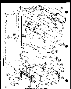 Refrigerator Accessory Diagram and Parts List for SL22GL-P7745508WL  Amana Refrigerator