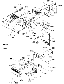 Ice Maker/control Assy Diagram and Parts List for SRDE520TBW-P1312402WW  Amana Refrigerator